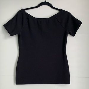 Anne Taylor Factory Black Shirt